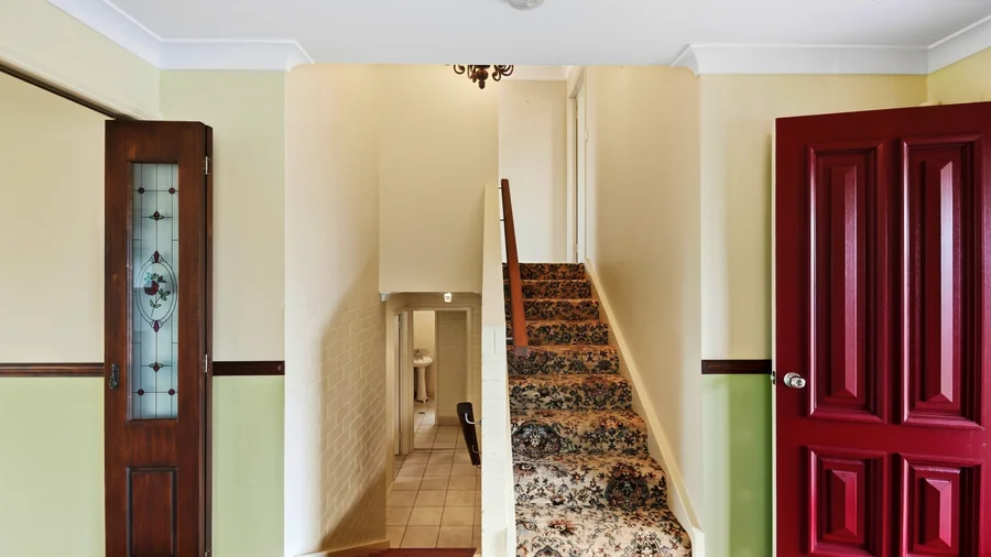 Entry hall and staircase